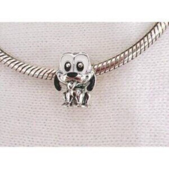 Disney Pluto Charm, Charms for Pandora Bracelet S925 ALE Sterling Silver Charm - Picture 4 of 5